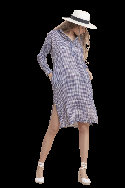 SALE Tribeca Kleid Blau VIP-Rabatte