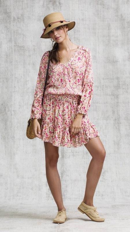 SALE Ilona Minikleid in Pink Yvonne Neueste Stile