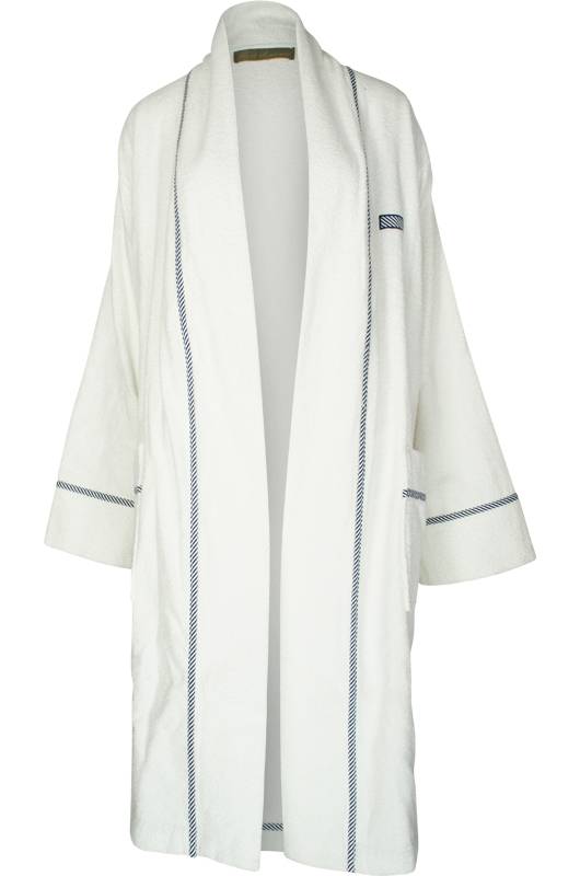 RESORTWEAR Kimono Bademantel Weiß Kostenloser Versand international