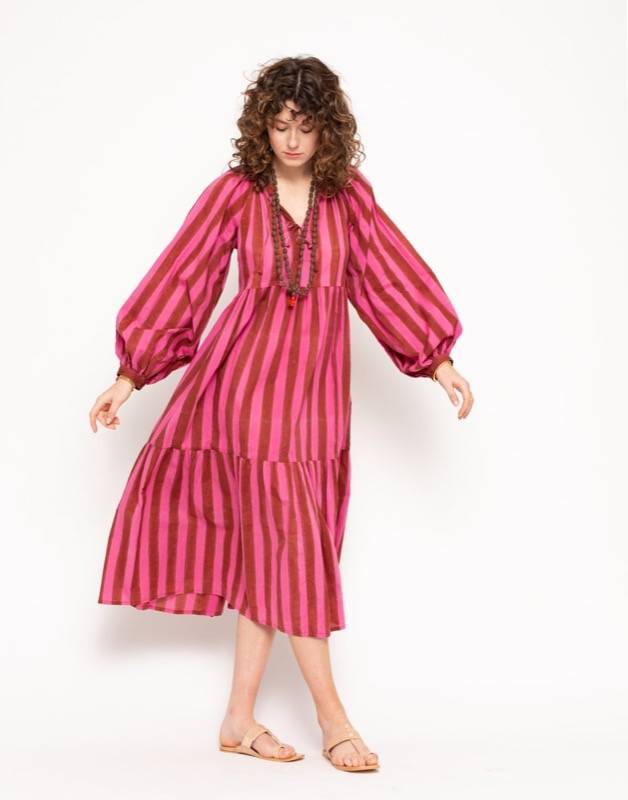SALE Jaya Riviera Kleid pink Kostenloser Versand