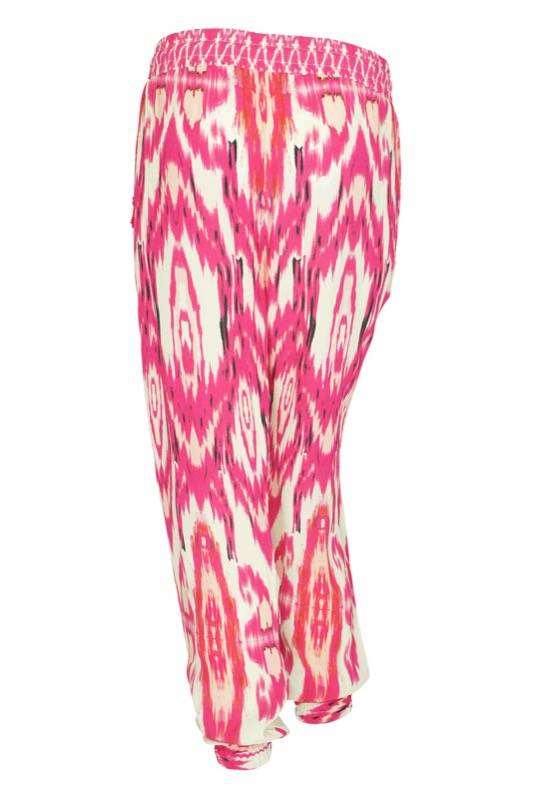 RESORTWEAR Ikat Hose in Pink mit Quasten Günstig kaufen