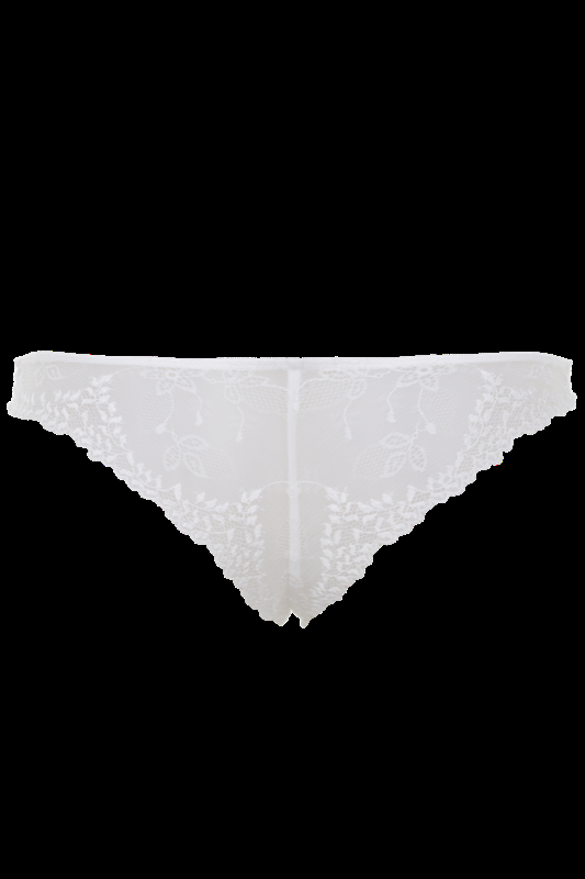 LINGERIE Acapulco String aus Spitze in Off-White Black Friday