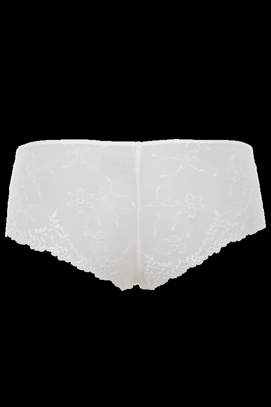 LINGERIE Adria Panty aus Spitze in Off-White Lagerräumung