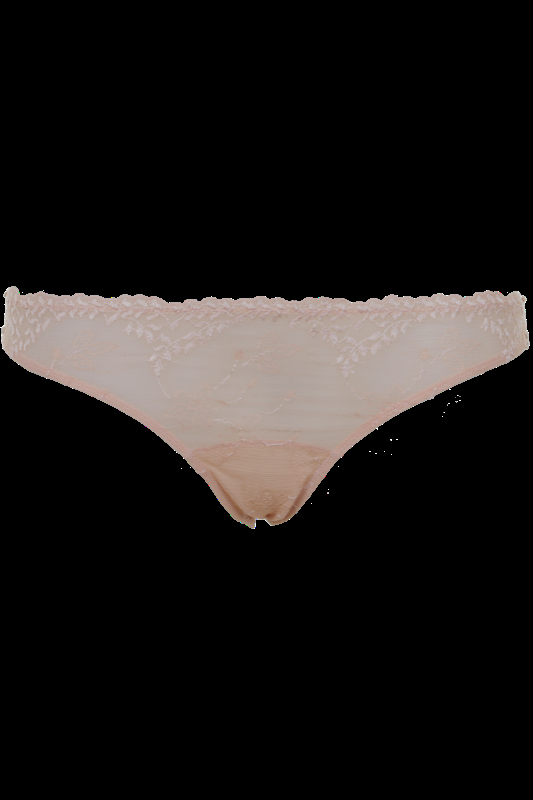 LINGERIE Acapulco String aus Spitze in Puder Top Angebot