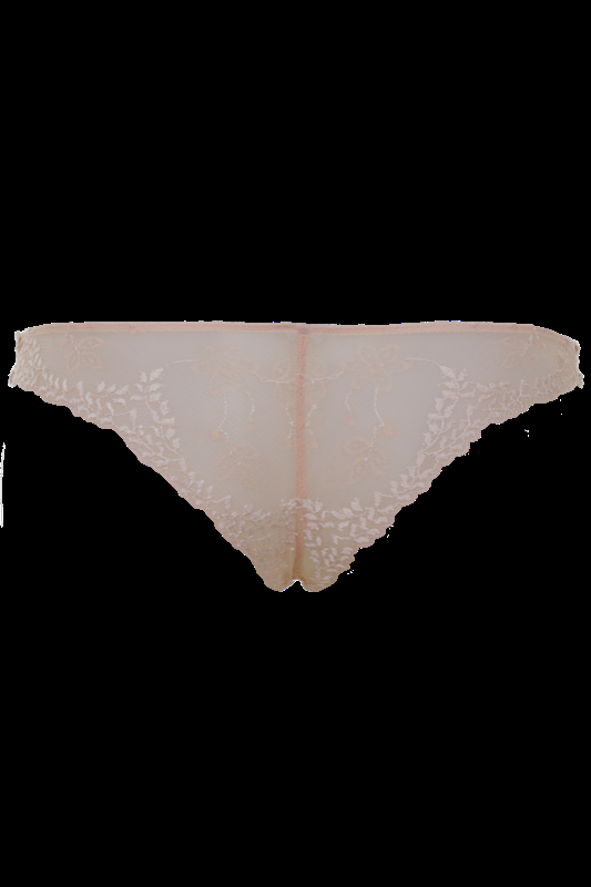 LINGERIE Acapulco String aus Spitze in Puder Top Angebot