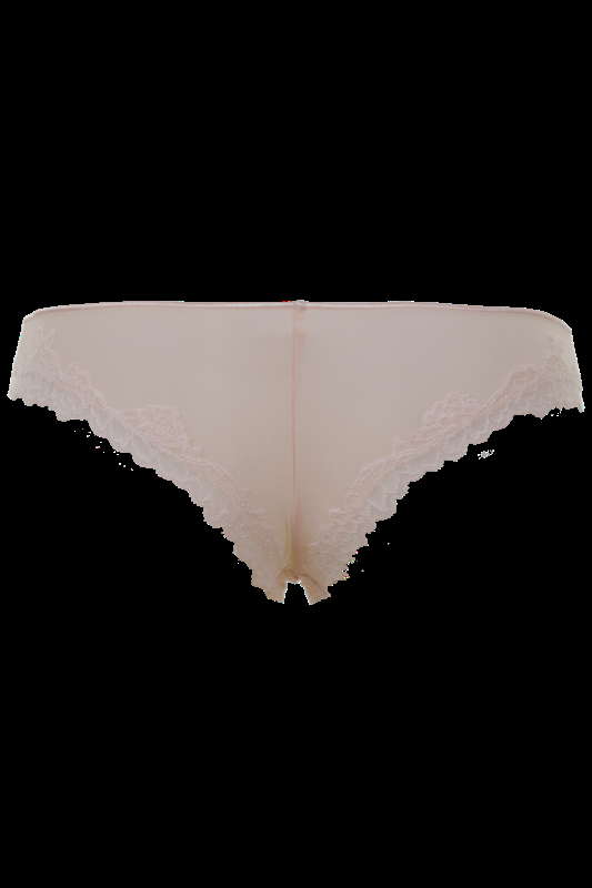 LINGERIE Bangalore String Brazilian cut in Puder aus Spitze Bestseller