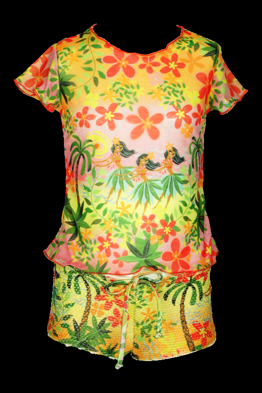 KINDER Baby T-Shirt Hula in gelb Vierteljährliche Förderung
