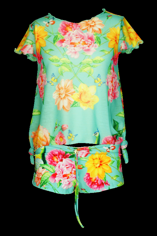 KINDER Baby Short Pavone in türkis Hotsell
