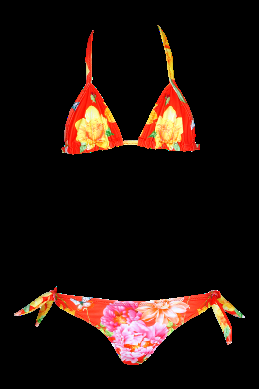 KINDER Baby Bikini Pavone in rot Meist gekauft