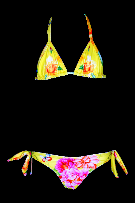 KINDER Baby Bikini Pavone in gelb Rabatt