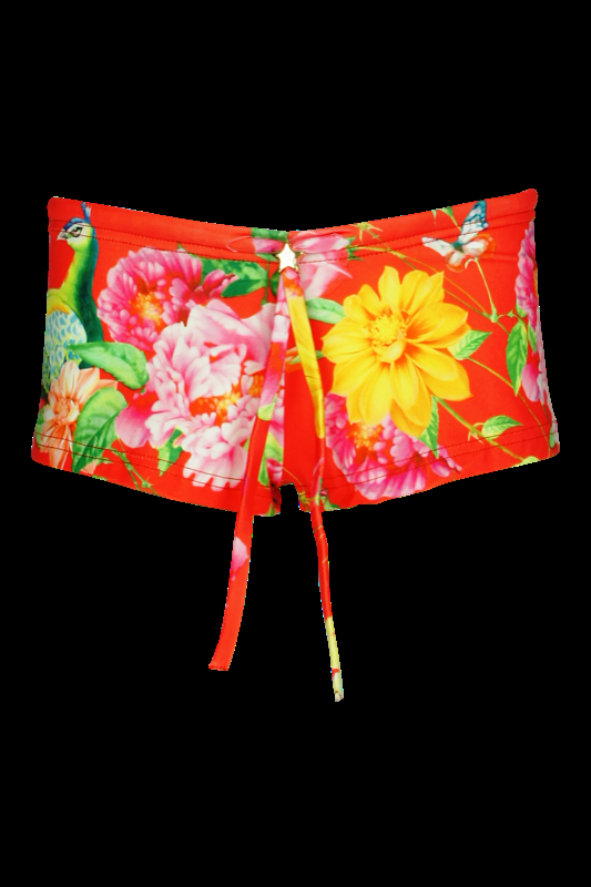 KINDER Baby Short Pavone in rot Versandkostenfrei