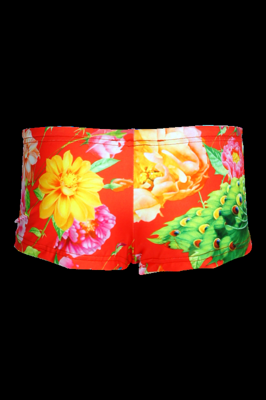 KINDER Baby Short Pavone in rot Versandkostenfrei