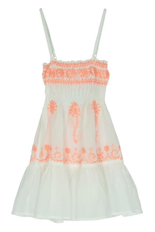 KINDER Baby Emma Kleid White/Fluro JETZT KAUFEN