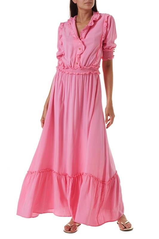 SALE Talitha Maxikleid Rose Vierteljährliche Förderung