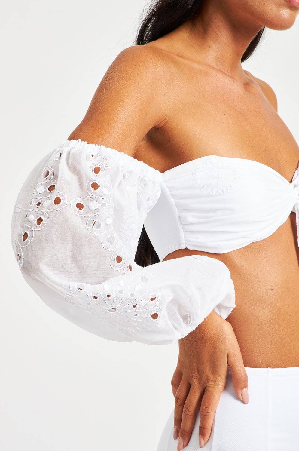 SALE Valentina Padded Bikini Weiß Angebote