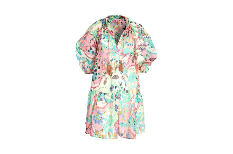 SALE Luana Mini Kaftan Tropic Kostenloser Versand