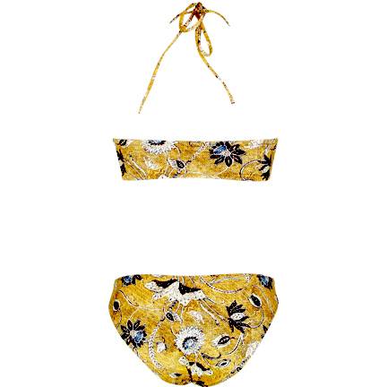 SALE Formentara Bandeau Bikini Oleander Sonderangebot