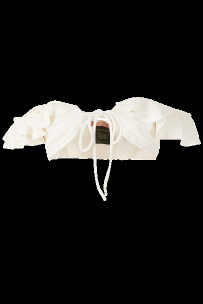 SALE Hopi Padded Bandeau Bikini Off-White Osterangebot