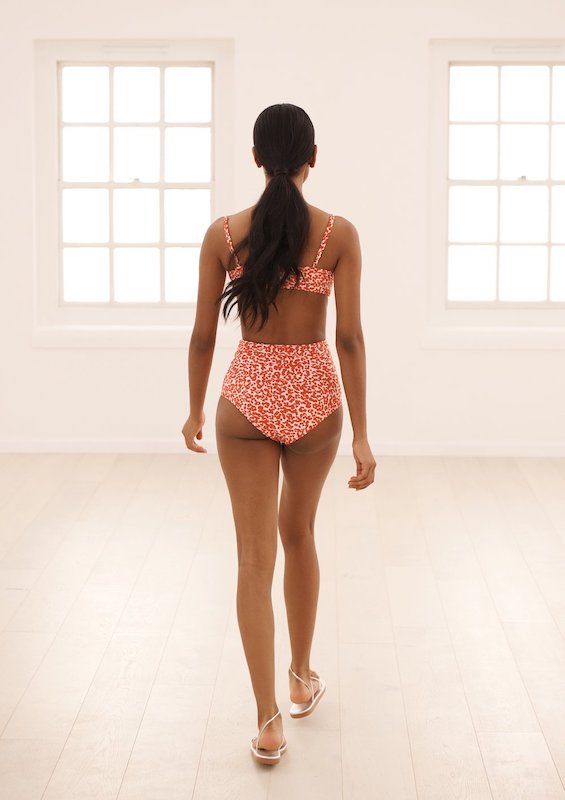 SALE Regan Padded Bügel Bikini Dotty Rouge Vatertagsangebot