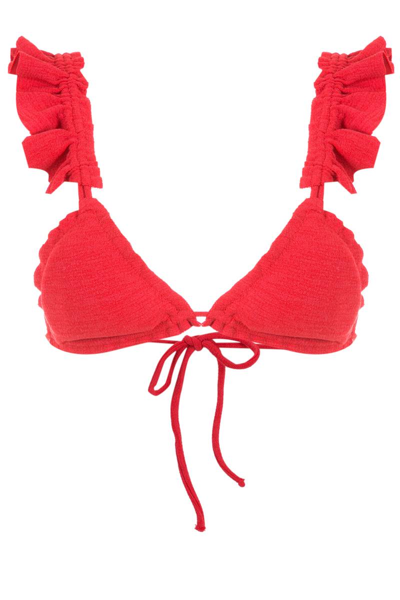 SALE Laven Padded Triangel Bikini Rot Valentinstagsangebot