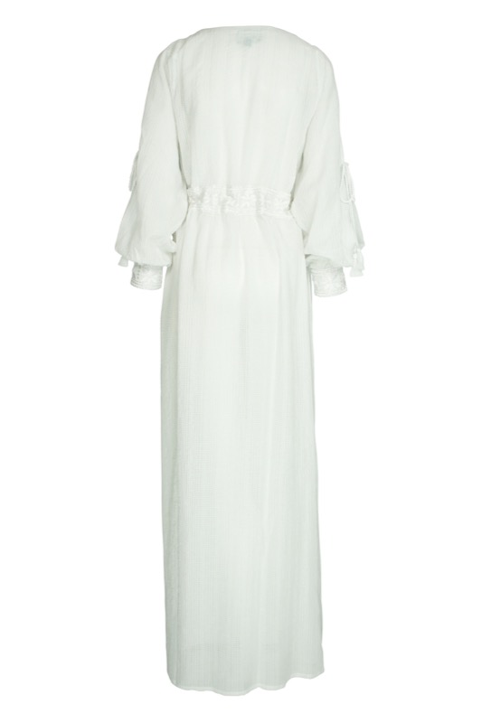 SALE Santorini Maxikleid in weiss Blitzangebot
