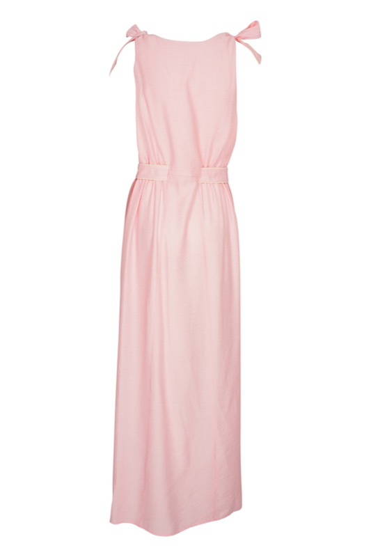 SALE Piped Luxe Maxikleid Rosa Letzte 2 Tage