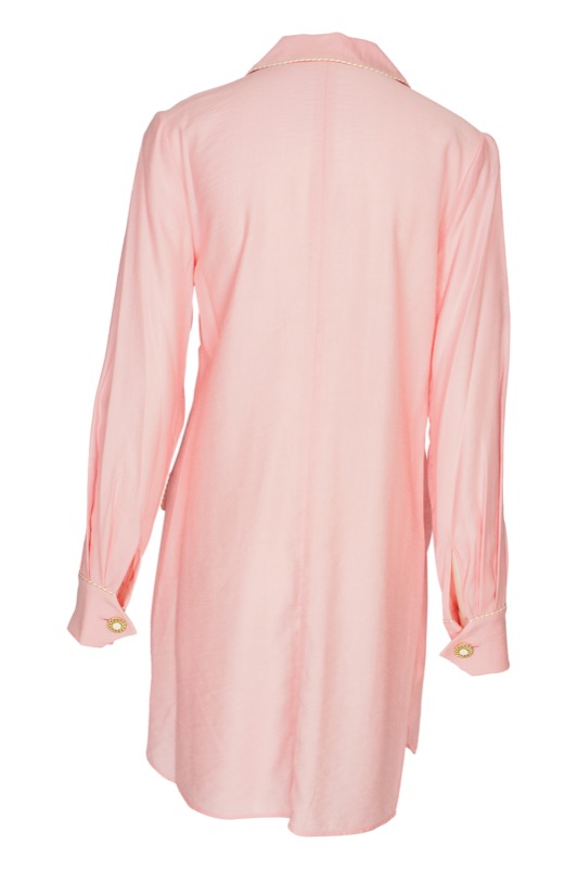 SALE Piped Luxe Minikleid Rosa Zeitbegrenzte Promotion