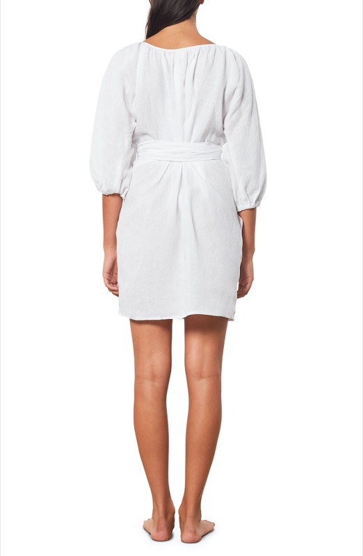 SALE Coletta Minikleid Weiß Bis zu 65% Rabatt