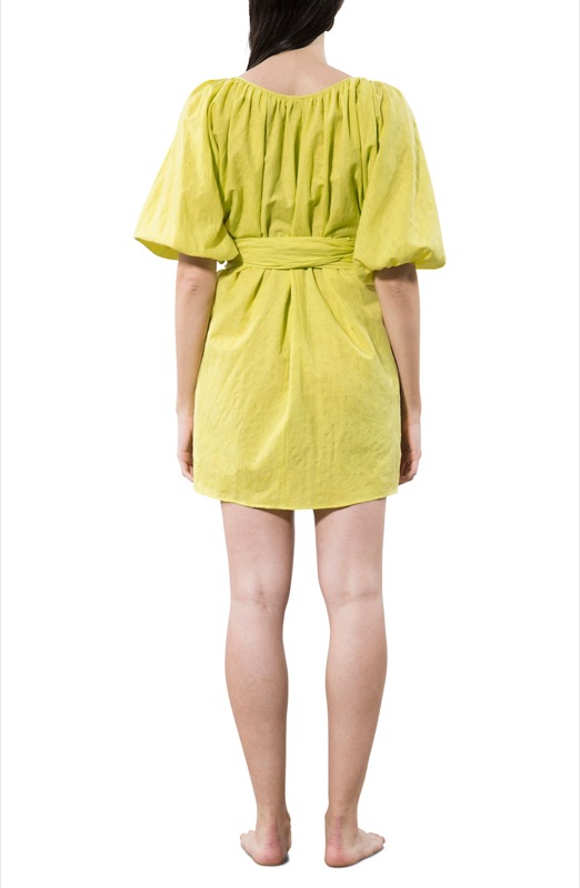 SALE Coletta Minikleid Citrus Sonderangebot der Fabrik