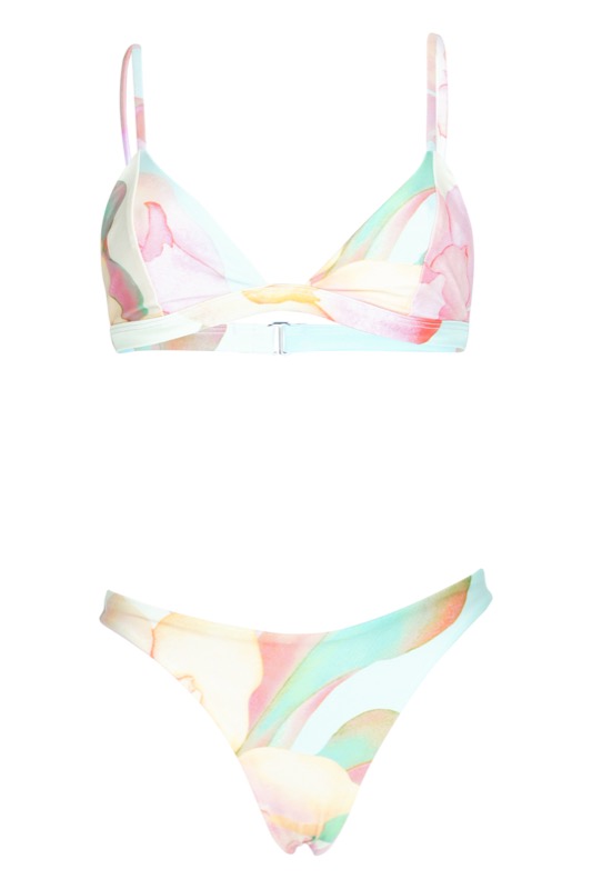 SALE Astrid Triangel Bikini Pink Multi Riesige Rabatte