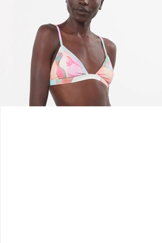 SALE Astrid Triangel Bikini Pink Multi Riesige Rabatte