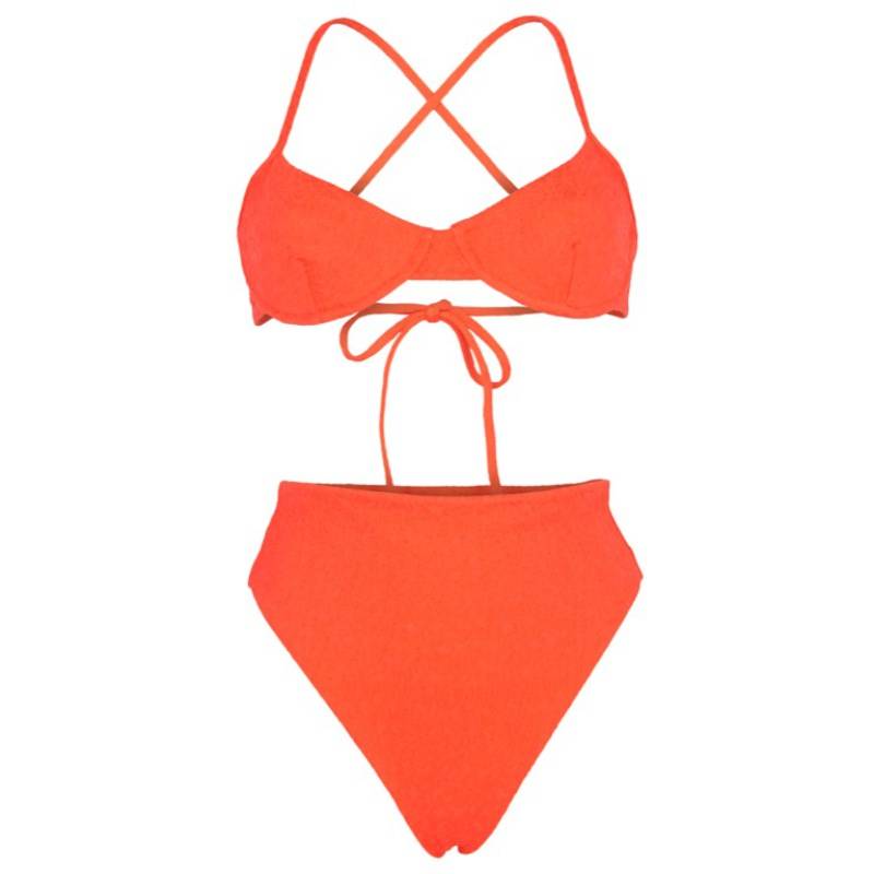 SALE Mazlyn Bügel Bikini Rot Kostenloser Versand international