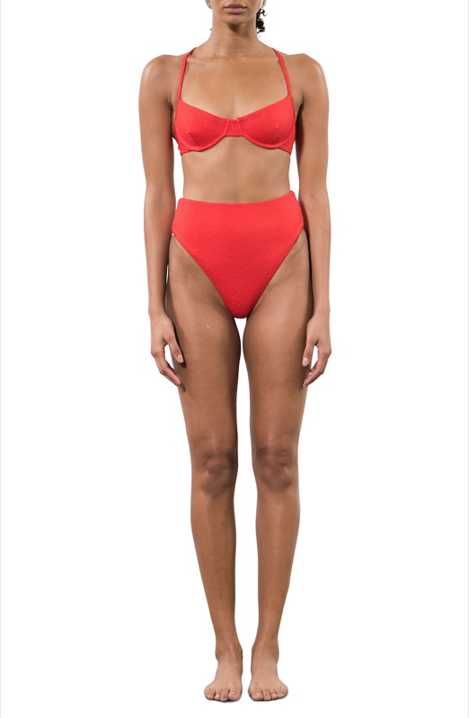SALE Mazlyn Bügel Bikini Rot Kostenloser Versand international