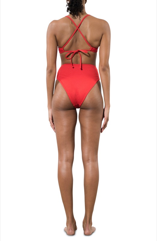 SALE Mazlyn Bügel Bikini Rot Kostenloser Versand international
