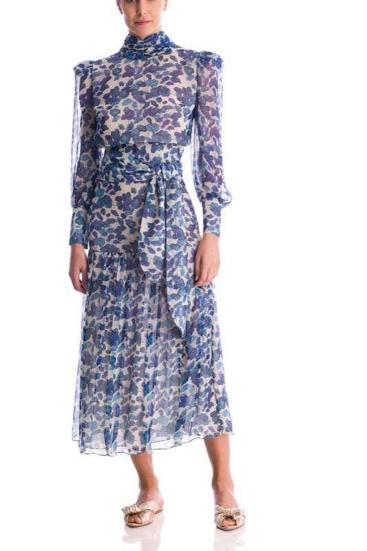 SALE Florale Bluse aus Seide Blitzverkäufe