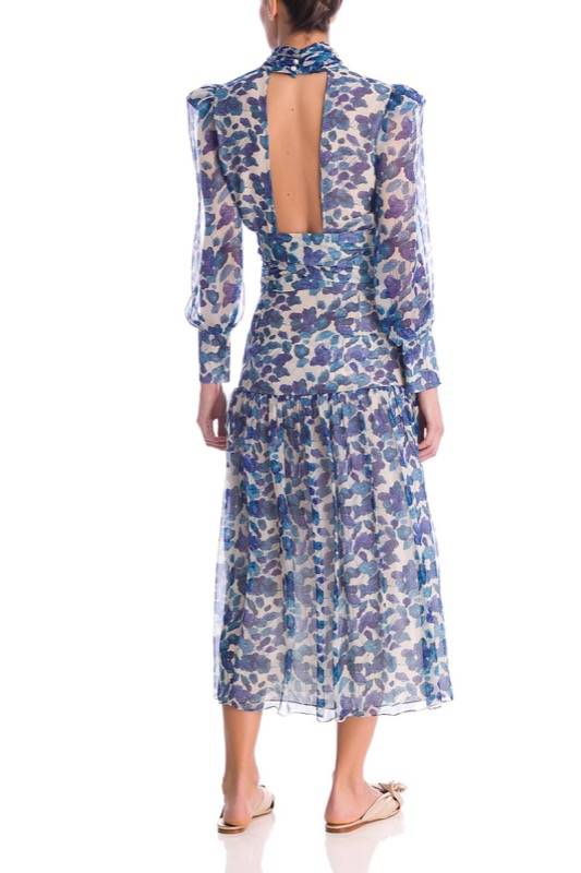 SALE Florale Bluse aus Seide Blitzverkäufe