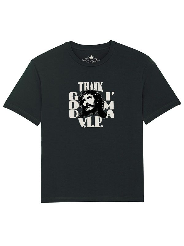 Nastrovje Potsdam Vive Maria Thank God Herren T-Shirt schwarz Im Verkauf