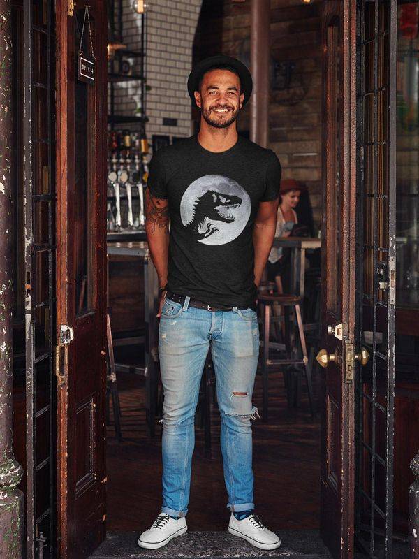 Nastrovje Potsdam Jurassic Park Moonlight Herren T-Shirt schwarz Hotsell