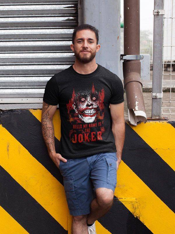 Nastrovje Potsdam Batman Burn Herren T-Shirt schwarz Limitierter Zeitrabatt