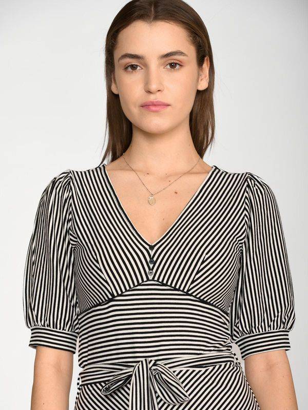 Nastrovje Potsdam Vive Maria Love Ahoi Damen A-Linien-Kleid schwarz/weiß Weihnachtsangebot