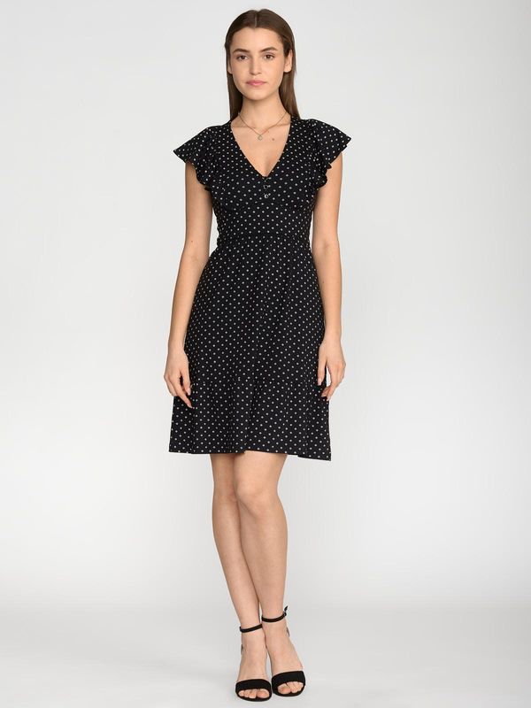 Nastrovje Potsdam Vive Maria Chère Èmelie Damen Volantkleid schwarz allover Osterangebot