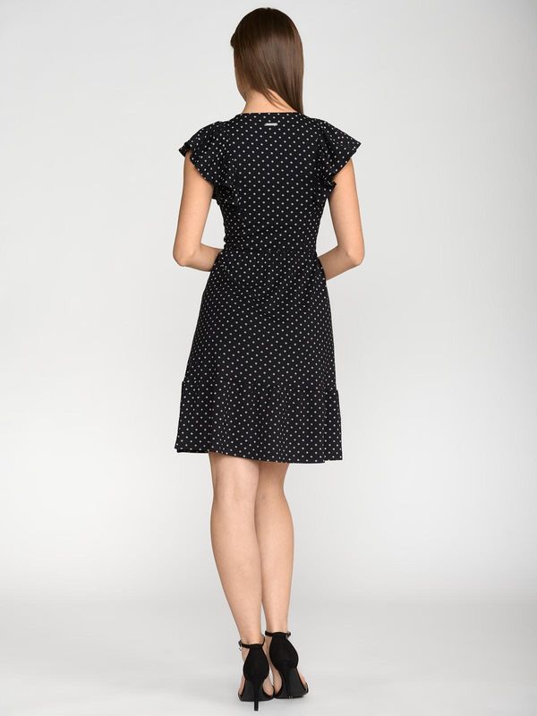 Nastrovje Potsdam Vive Maria Chère Èmelie Damen Volantkleid schwarz allover Osterangebot