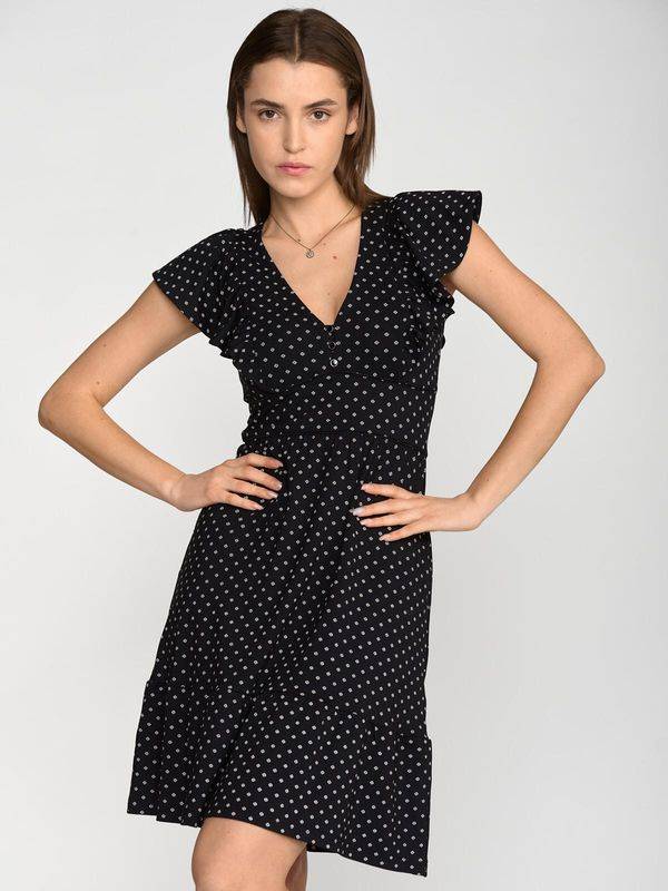 Nastrovje Potsdam Vive Maria Chère Èmelie Damen Volantkleid schwarz allover Osterangebot