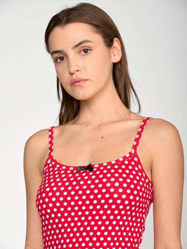 Nastrovje Potsdam Pussy Deluxe Dotties Classic Dress female rot allover Große Rabatte