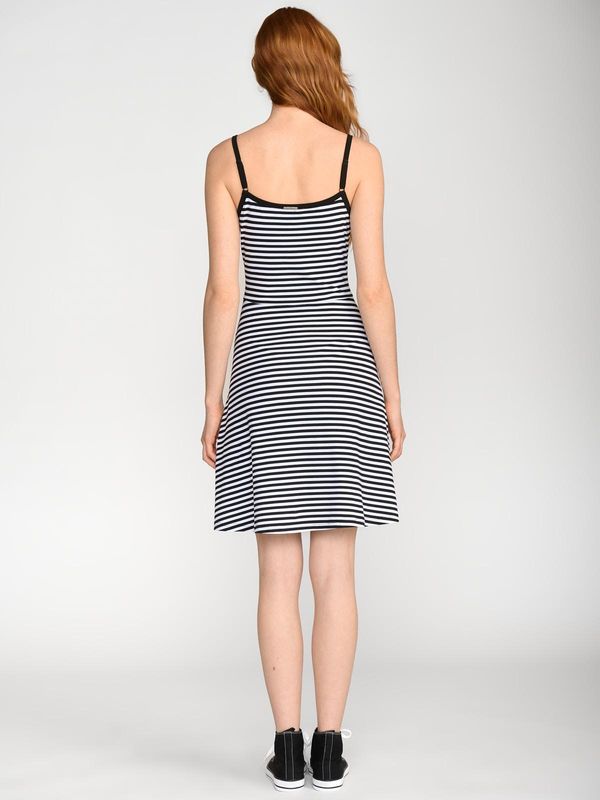 Nastrovje Potsdam Pussy Deluxe Stripey Classic Dress female schwarz/weiß Saisonale Angebote