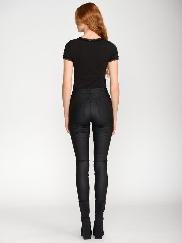 Nastrovje Potsdam Pussy Deluxe Bow On Black Shirt female schwarz Kauf eins, bekomm eins gratis