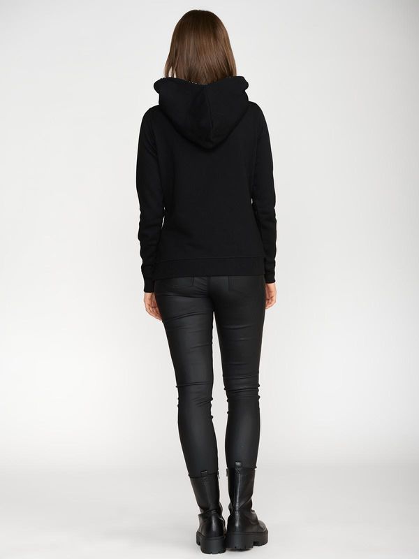 Nastrovje Potsdam Pussy Deluxe Special Cherries Shawl Hoodie Damen Kapuzenpullover schwarz/allover Riesige Ersparnisse
