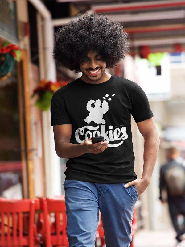 Nastrovje Potsdam Sesamstrasse Cookie Night Fridge Finder Herren T-Shirt schwarz Bis zu 65% Rabatt