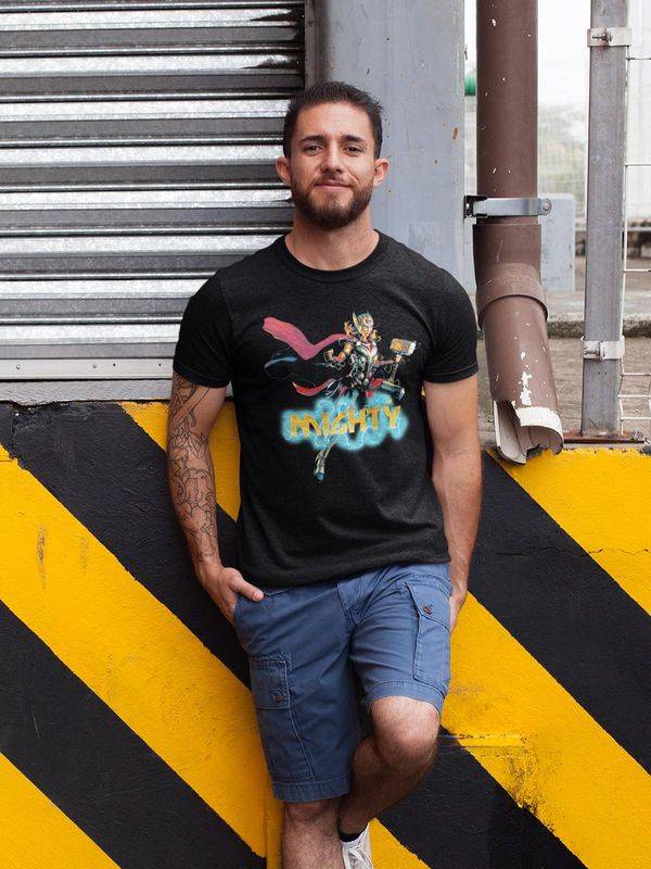 Nastrovje Potsdam Thor Mighty Herren T-Shirt schwarz Discount Store für neue Produkte
