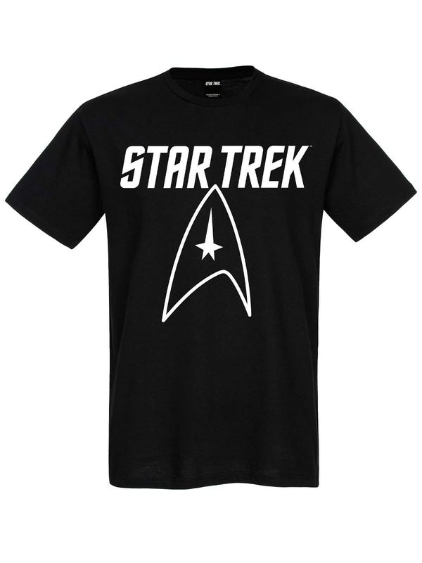 Nastrovje Potsdam Star Trek Big Logo Herren T-Shirt schwarz Begrenzt auf 3 Tage
